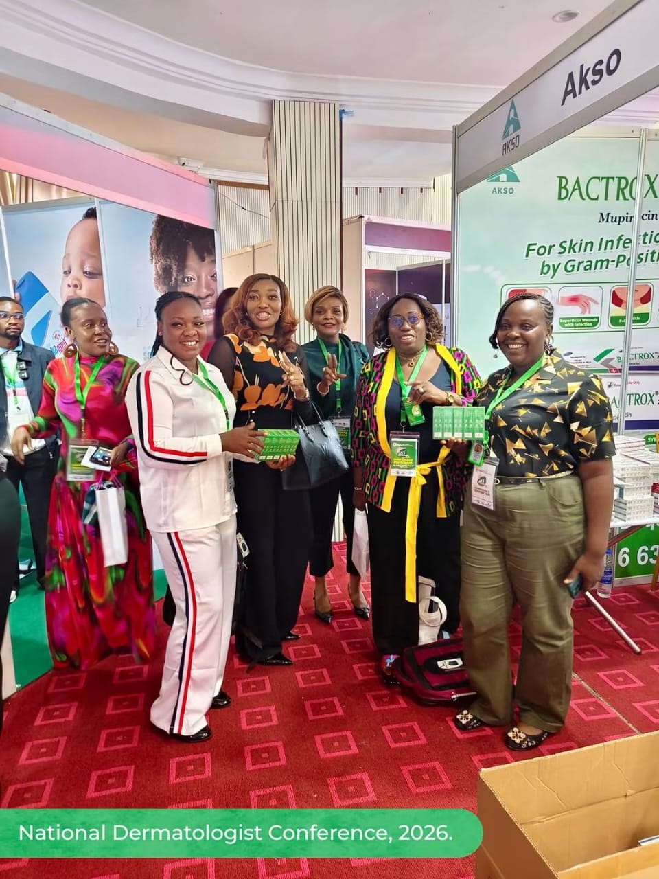 Akso Pharma Showcases Terbinafine Spray at the National Dermatology Conference 2026  Benin City, Nigeria